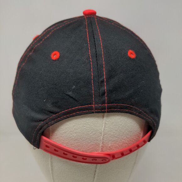 Disney Mickey Mouse Boy's Snapback Hat Black Red OSFA Graphic Logo - Picture 6 of 9